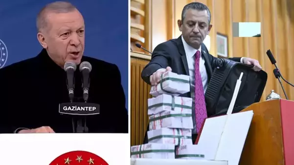 Cumhurbaşkanı Erdoğan’dan para kulesi yapan Özel’e sert yanıt