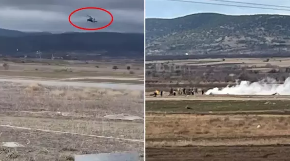 Isparta’da askeri helikopter düştü! 5 askerimiz şehit oldu