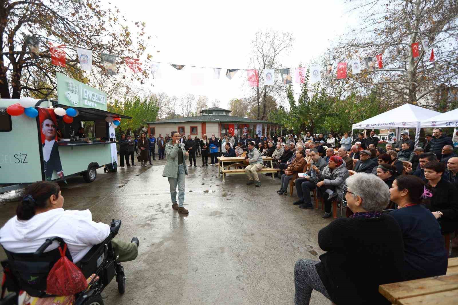 Engelsiz Kafe Selçuk’un hizmetinde