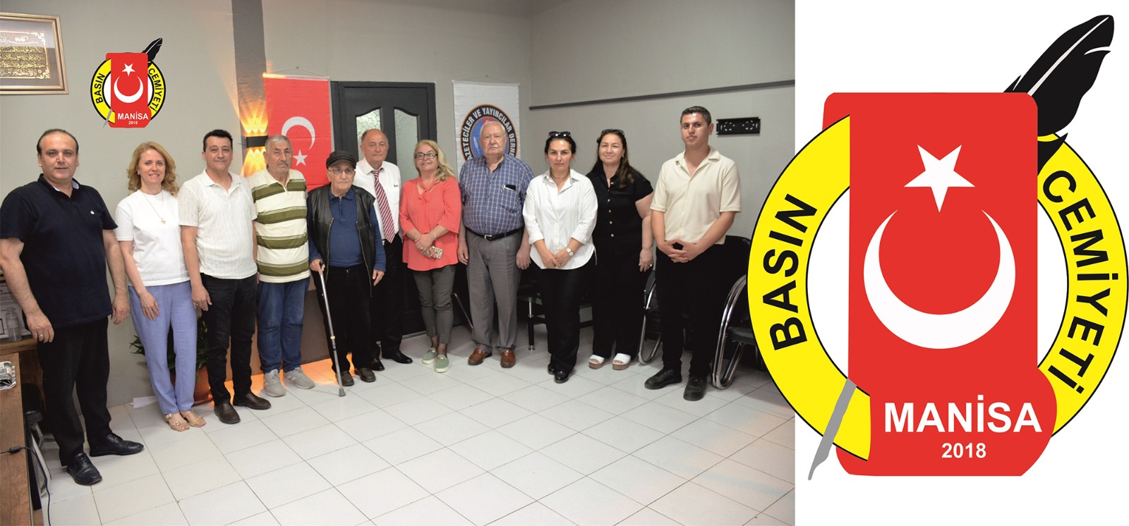 Manisa Basın Cemiyeti’nin yeni başkanı Alaettin Yakın oldu